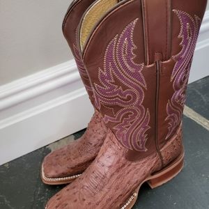 Ostrich Brown Boots